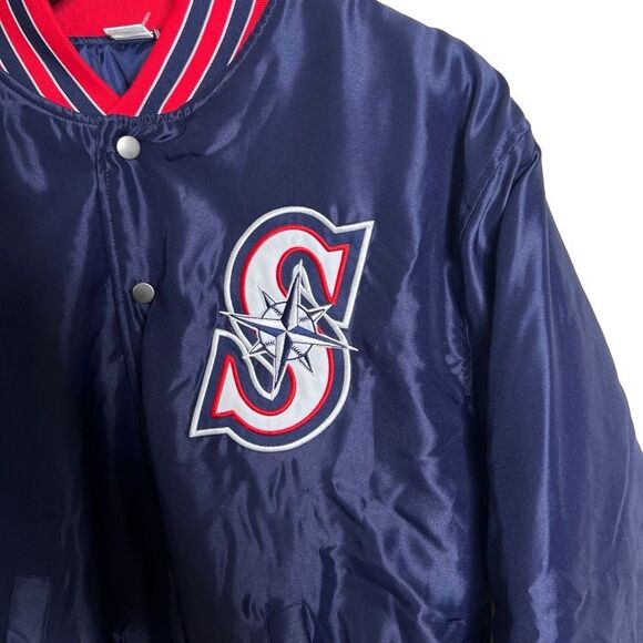 Seattle Mariners X Gonzaga Bomber Jacket Small - Picture 2 of 6